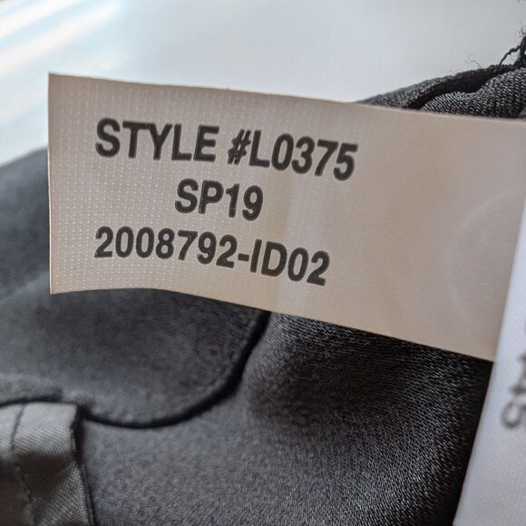 MADEWELL Drapey PAPERBAG pants Sz 10 BELT to tie 100% polyester (crepe) STUNNING - Picture 13 of 13